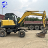 Gebrauchter Mobilbagger Hyundai R60w