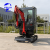 Farm Garden Verwenden Sie den neuen HT18-Tonnen-Hydraulikraupen-Mikro-Kubota-Bagger mit Kabine