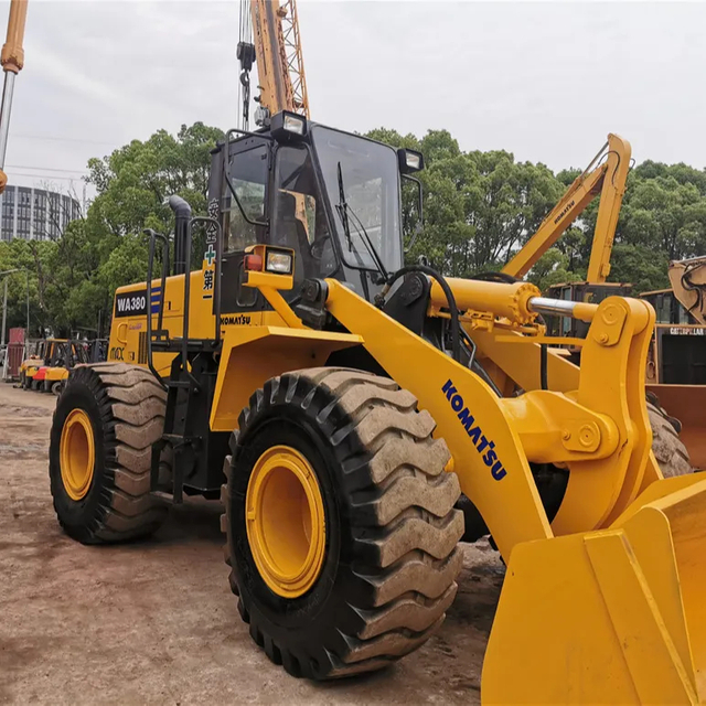 Gebrauchte Japan WA300 WA350 WA360 WA380 WA400 WA470 Komatsu Radlader