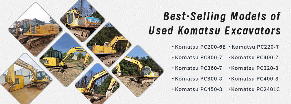 Komatsu-Bagger